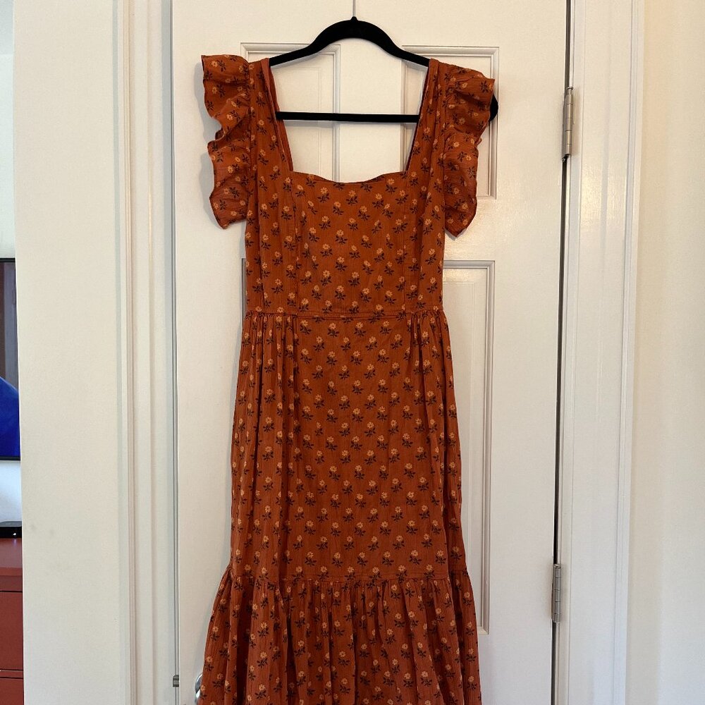 Madewell Tie-Back Maxi Dress